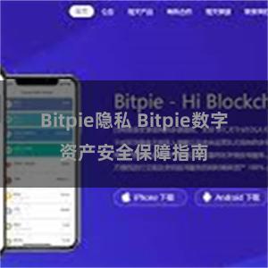 Bitpie隐私 Bitpie数字资产安全保障指南