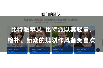 比特派苹果  比特派以其轻量、检朴、新潮的规划作风备受喜欢